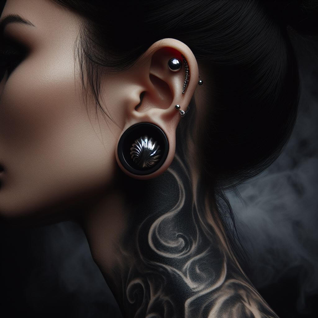 Exploring Ear Piercings Beyond The Lobe: Complementing Your Ear Tunnels 