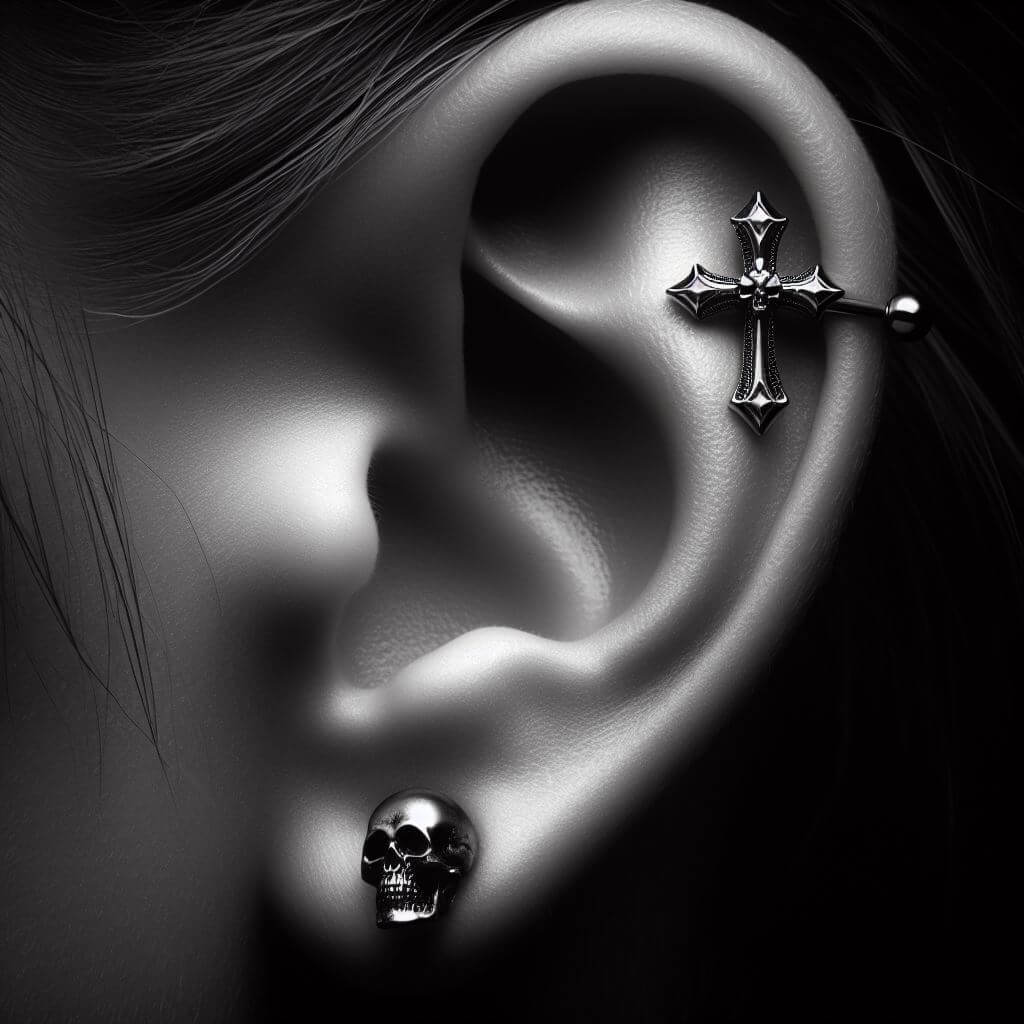 Exploring Ear Piercings Beyond The Lobe: Complementing Your Ear Tunnels 