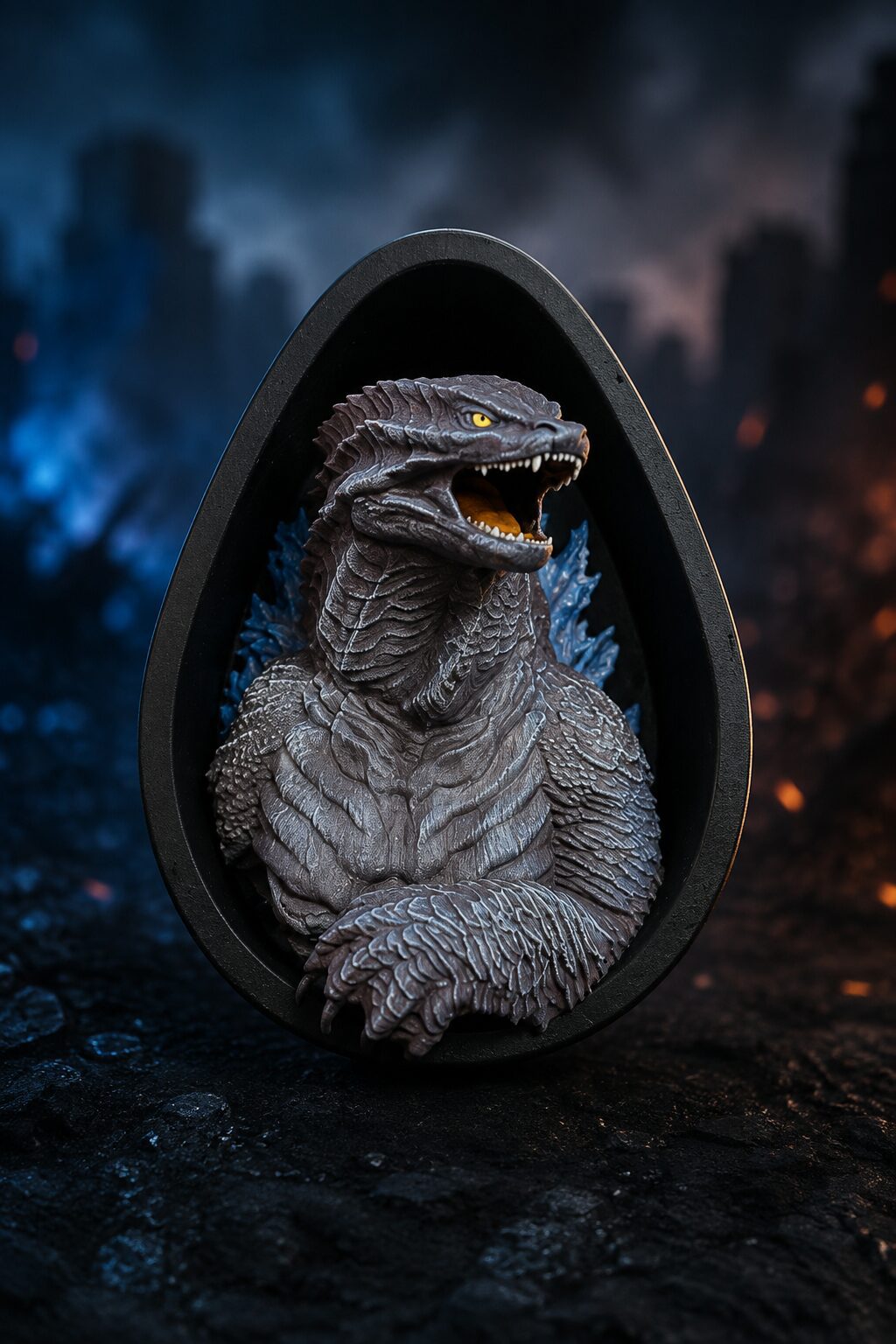 Godzilla - Double Flared Ear Plugs